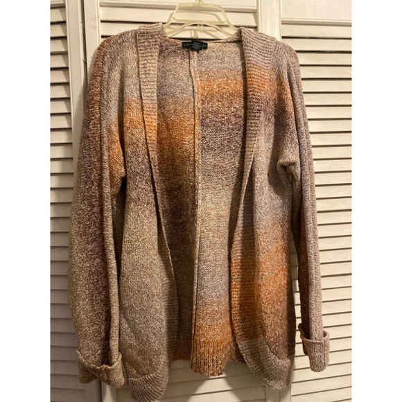 Cythia Rowley Women's Knit Cardigan Sweater with Hood Size L - Picture 1 of 3